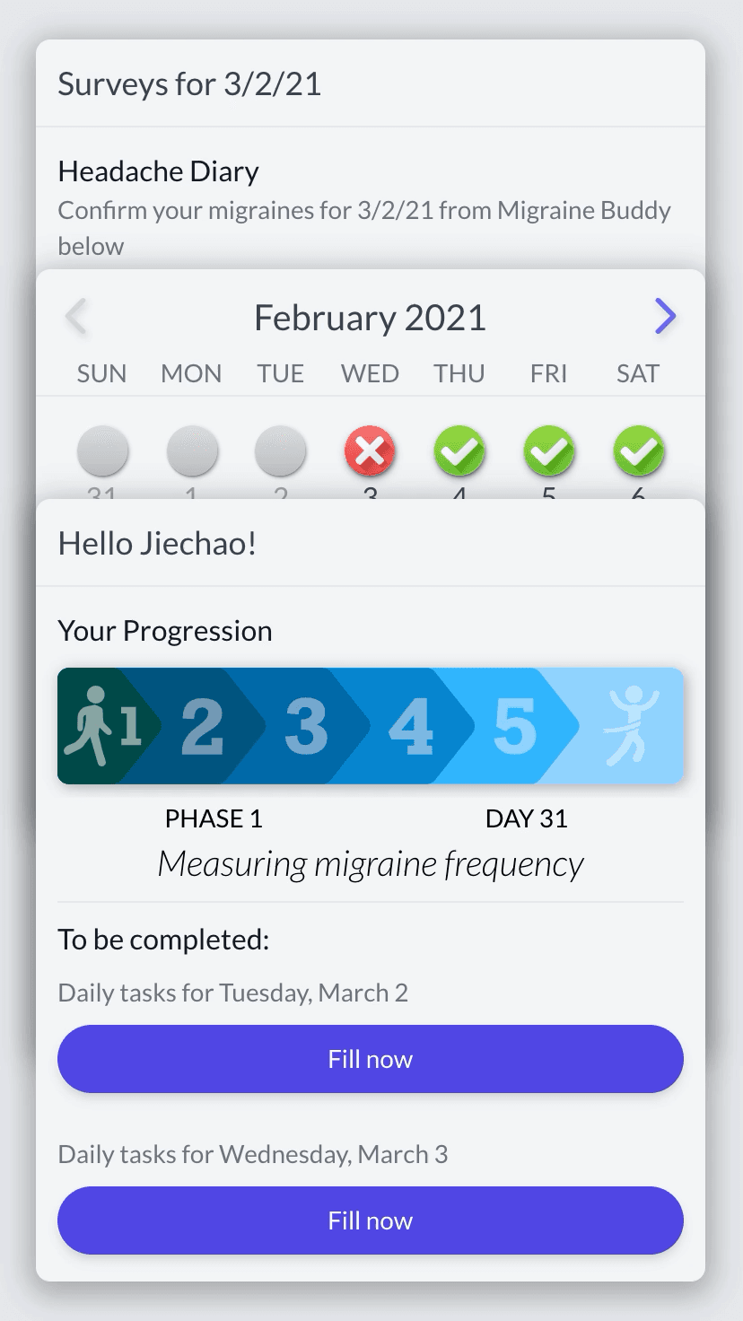 KEMIP card stack in light mode