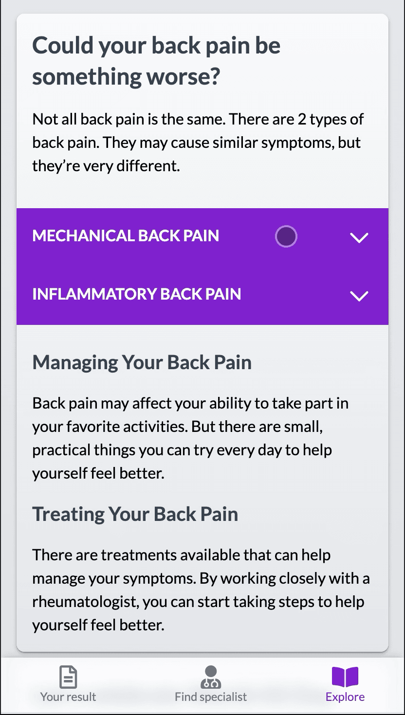 Accordion content card